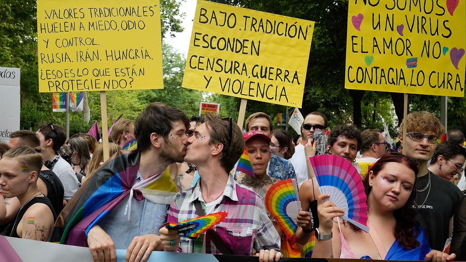Casi dos millones de personas reivindican los derechos LGTBIQ+ durante la marcha del Orgullo | Ver