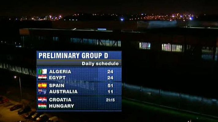 Mundiales de Balonmano - Grupo D: Croacia - Hungría