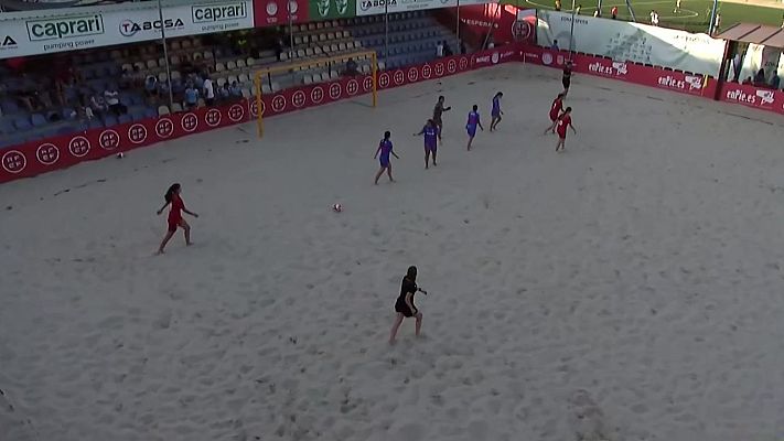 Fútbol  Playa - 1ª División Femenina. 3ª jornada: Playas de San Javier - UD Collerense