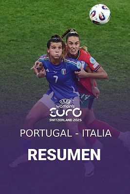 Resumen Portugal - Italia partido del grupo B de la Eurocopa femenina 2025