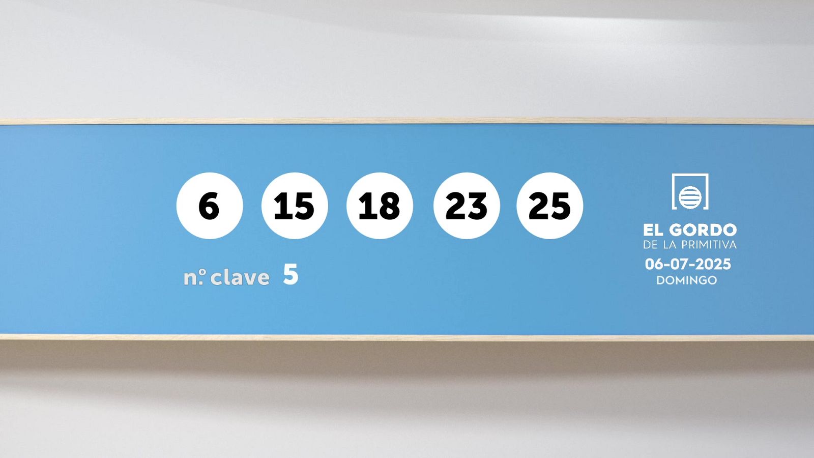 Sorteo de la Lotería Gordo de la Primitiva del 06/07/2025 - Ver ahora