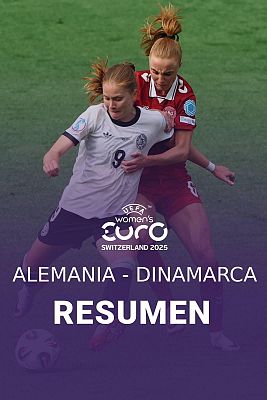 Resumen del Alemania - Dinamarca, partido del grupo C de la Eurocopa femenina 2025