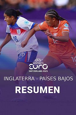 Resumen del Inglaterra - Países Bajos, partido del grupo D de la Eurocopa femenina 2025