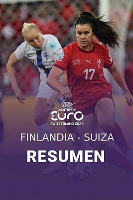 Resumen del Finlandia - Suiza del grupo A de la Eurocopa femenina 2025