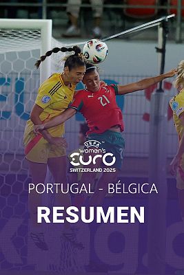 Resumen del Portugal - Blgica, partido del grupo B de la Eurocopa femenina 2025