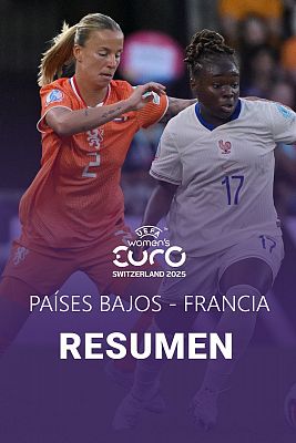 Resumen del PaÃ­ses Bajos - Francia, partido del grupo D de la Eurocopa femenina 2025