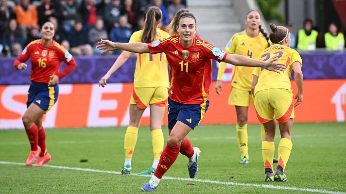  - La rúbrica al partidazo de Alexia: su golazo con el exterior en el 6-2