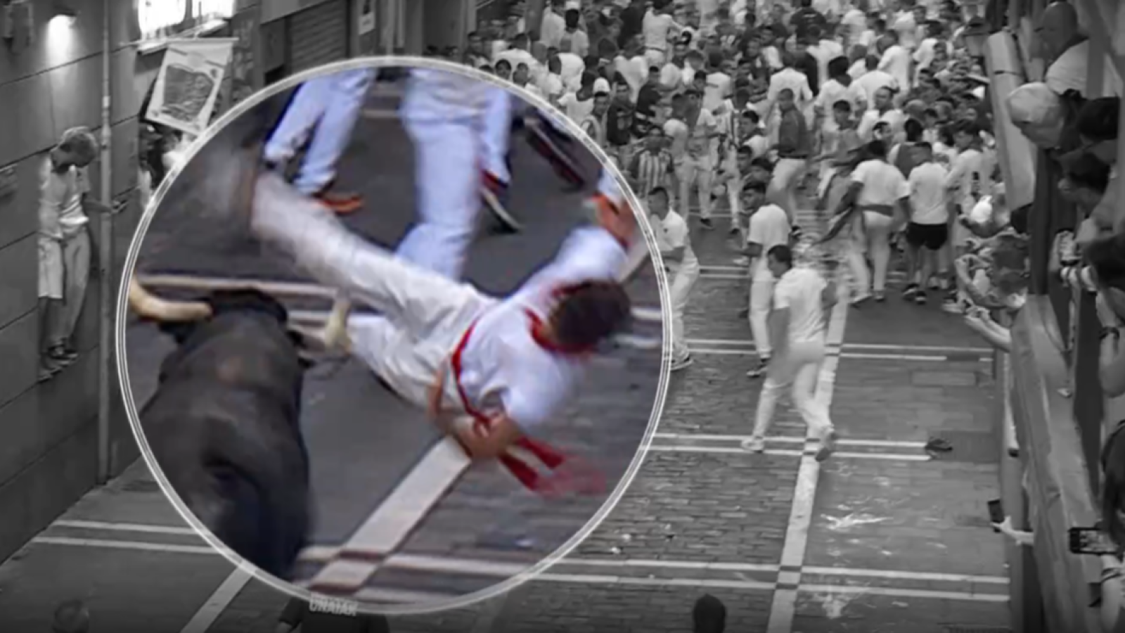 Peligrosos momentos en el segundo encierro San Fermín 2025 | Ver