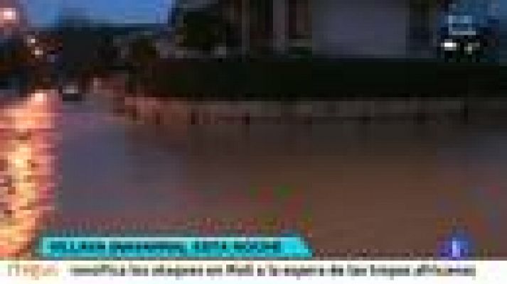 Telediario 1 - Viento, lluvia, nevadas y peligro de aludes en el noreste peninsular y Baleares