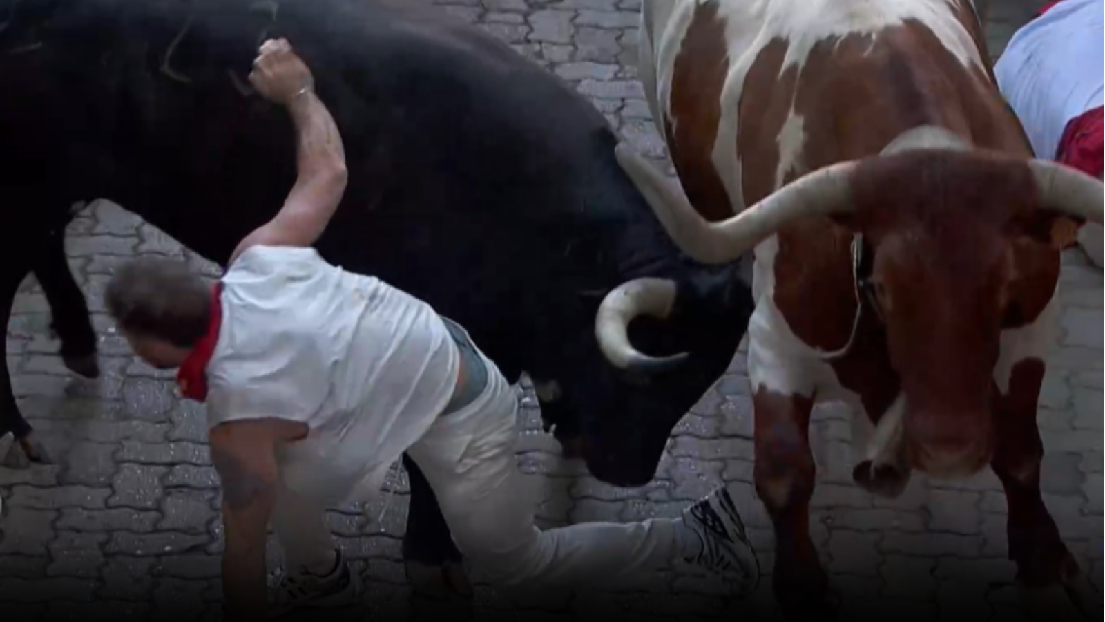 Ágil escapada en el segundo encierro de San Fermín 2025 | Ver