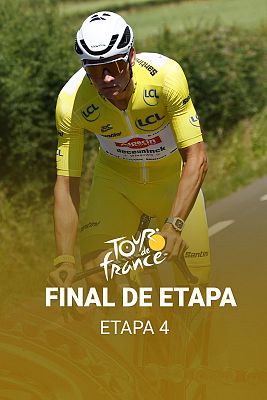 Tour de Francia 2025: Final de la etapa 4