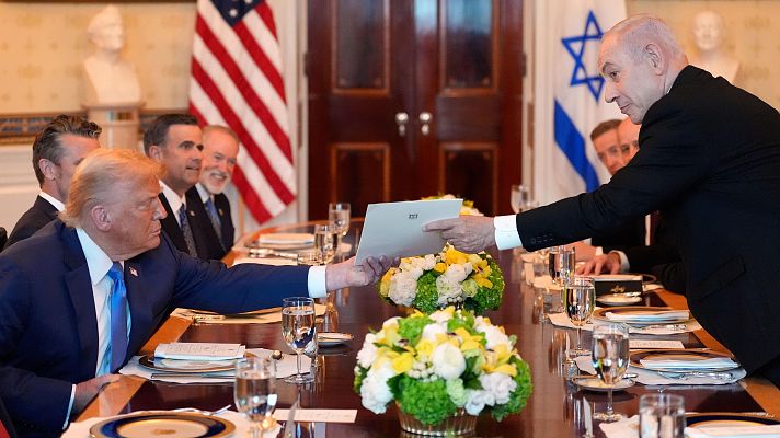 La tarde en 24h - Netanyahu propone a Trump como candidato al Premio Nobel de la Paz