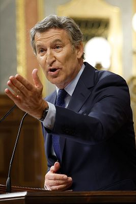 Informativo 24h - Feijóo insta a Sánchez a "confesar", ayudar a "devolver el botín" y convocar elecciones