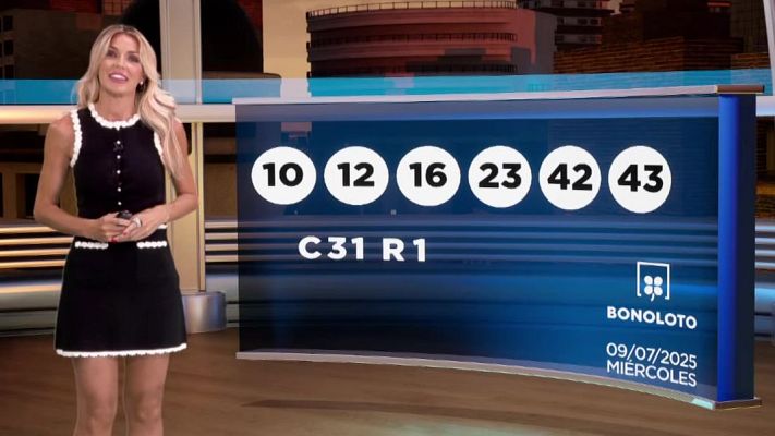 Loterías - Sorteo de la Bonoloto del 09/07/25