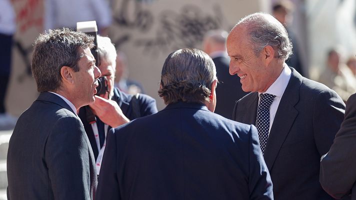 Informativo 24h - Mazón, sobre la candidatura de Camps al PP valenciano: "Todo mi respeto"