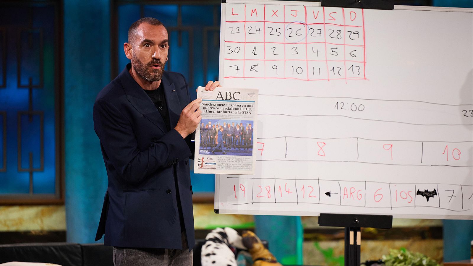 La Revuelta | Ponce explica las líneas temporales del maratón - La Revuelta | Ver