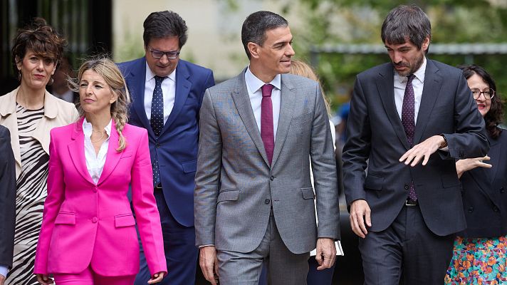 Telediario 1 - El Gobierno da por "renovado" el acuerdo de investidura y acusa al PP de cruzar "líneas rojas"