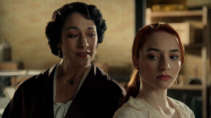 La promesa - Leocadia no quiere a Enora trabajando en el hangar