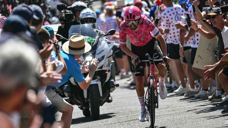 Ben Healy culmina su escapada para ganar la 6ª etapa del Tour | Ver