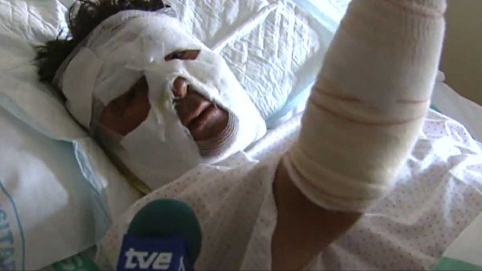 Entrevista a Jesús Abad, único superviviente del incendio de Guadalajara (2005) - Fue noticia en el Archivo de RTVE | Ver