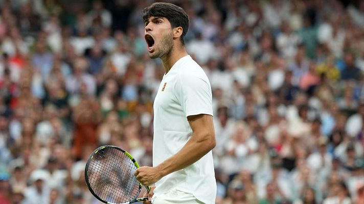 Telediario Matinal - Alcaraz busca ante Fritz meterse en la final de Wimbledon