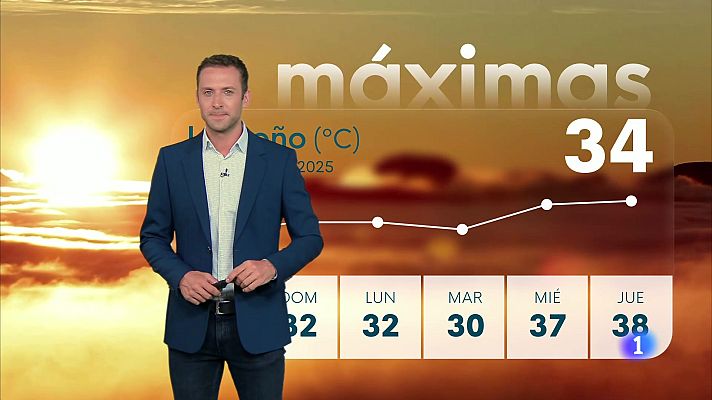 Informativo Telerioja - El tiempo en la rioja - 11-07-2025