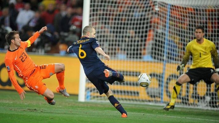 Los Deportes de La1 - Se cumplen 15 años del gol de Iniesta que llevó a España a ganar su primer y único Mundial