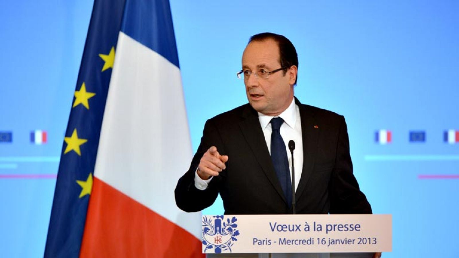 Hollande: "Francia no defiende ningún interés económico o político en Mali, defendemos la paz"