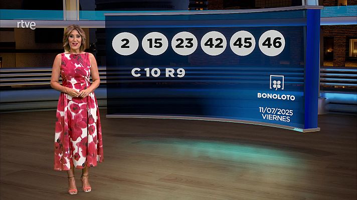 Loterías - Sorteo de la Bonoloto y Euromillones del 11/07/2025