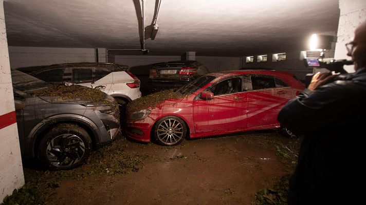 Informativo 24h - Vecinos de Zaragoza afectados por la dana: "Las bolas de granizo caían como granadas"