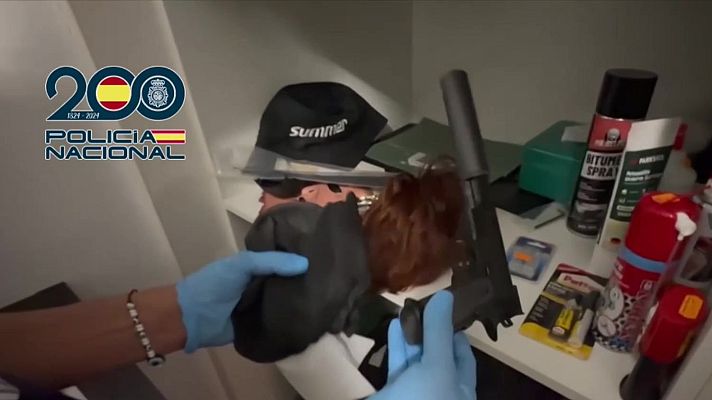 Telediario Fin de Semana - Detenidos en Málaga dos históricos atracadores de bancos