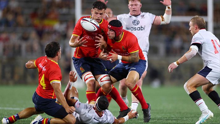 Victoria histórica de la selección española de rugby ante Estados Unidos