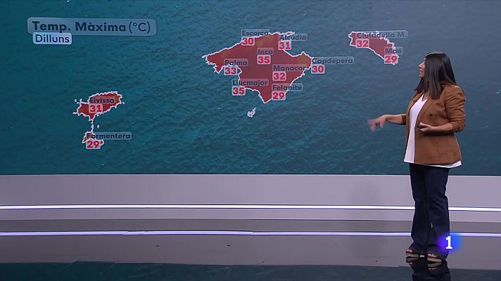 Informatiu Balear - El temps a les Illes Balears - 14/07/25