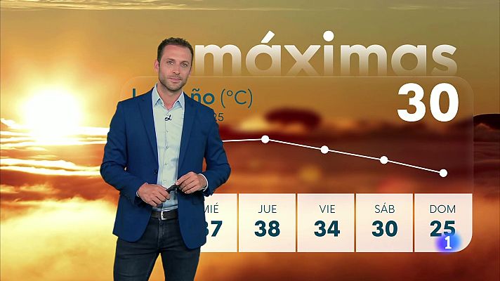 Informativo Telerioja - El tiempo en la rioja - 14-07-2025 - Ver ahora