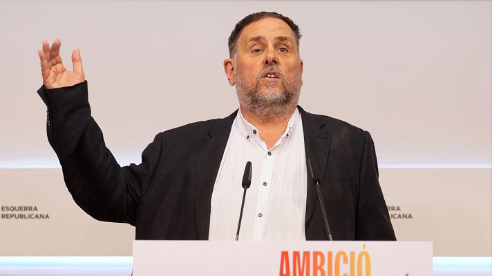 Telediario 1 - ERC pide que Cataluña recaude el IRPF a partir del 1 de enero y Junts ve "decepcionante" la propuesta de financiación