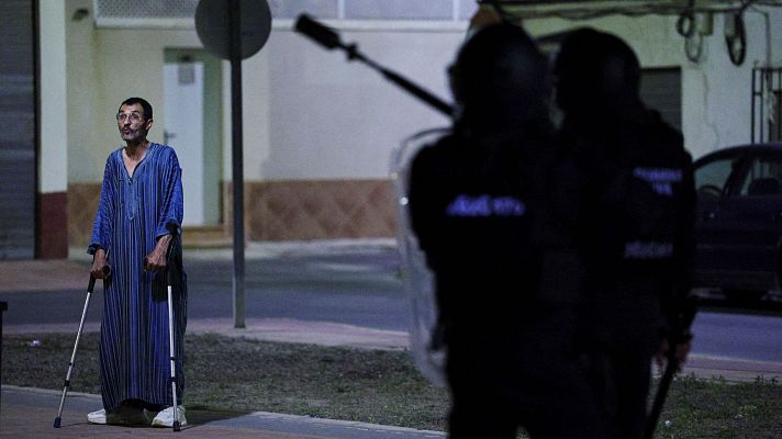 Telediario 1 - Otros casos de violencia racista antes de Torre Pacheco