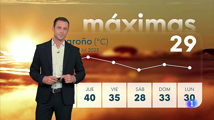 Informativo Telerioja - El tiempo en la rioja - 15-07-2025 - Ver ahora