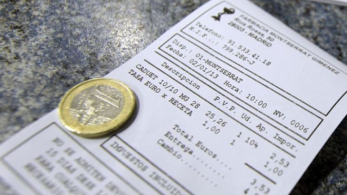 Telediario 1 - Fin al euro por receta en Cataluña