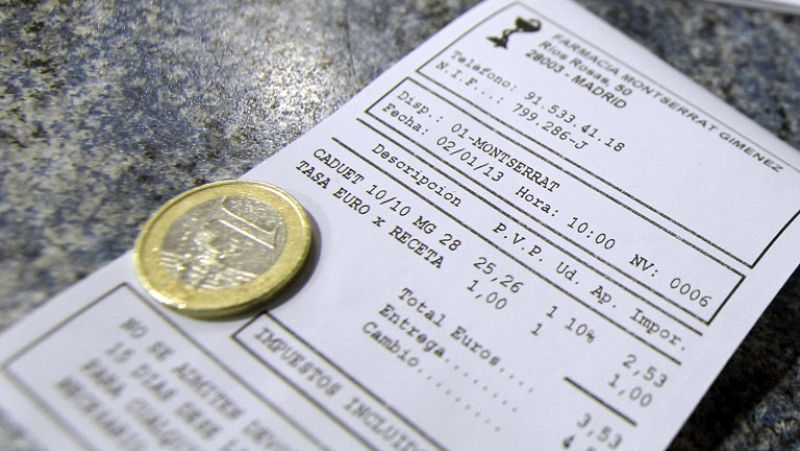 Final al euro por receta en cataluña