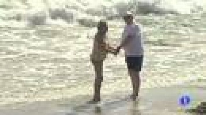 Telediario 1 - Turistas internacionales en España