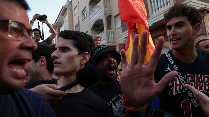 Informativo 24h - Díaz acusa al PP de "azuzar a la extrema derecha" y López Miras exige al Gobierno que "restablezca el orden" en Torre Pacheco