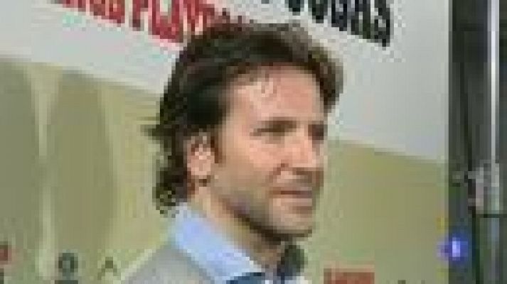 Telediario 1 - Bradley Cooper en Madrid