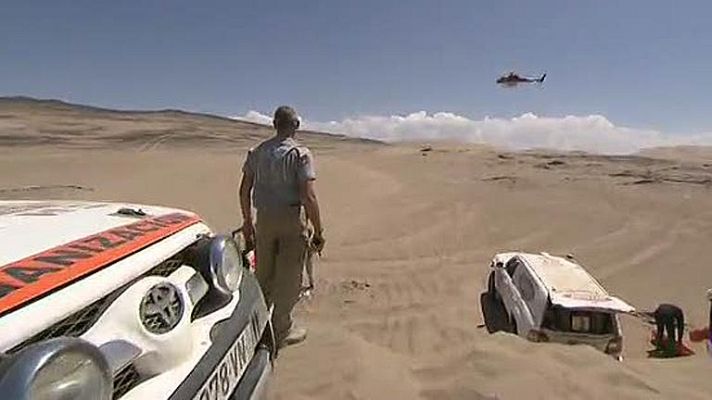 Telediario 1 - La asistencia médica, fundamental en el Dakar