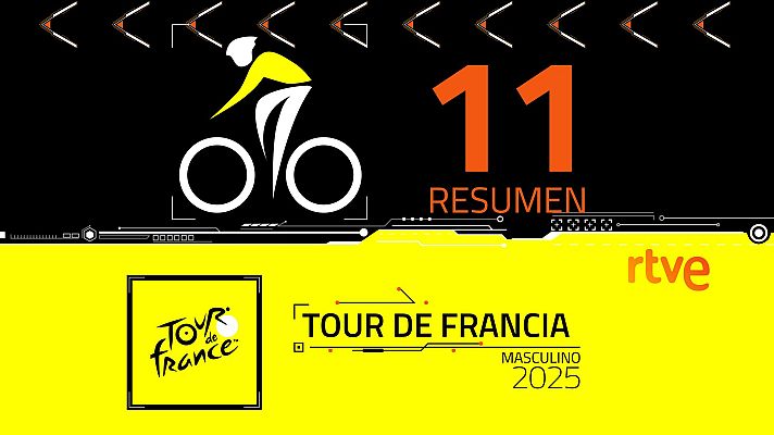 Ciclismo - Resumen de la etapa 11 del Tour de Francia 2025
