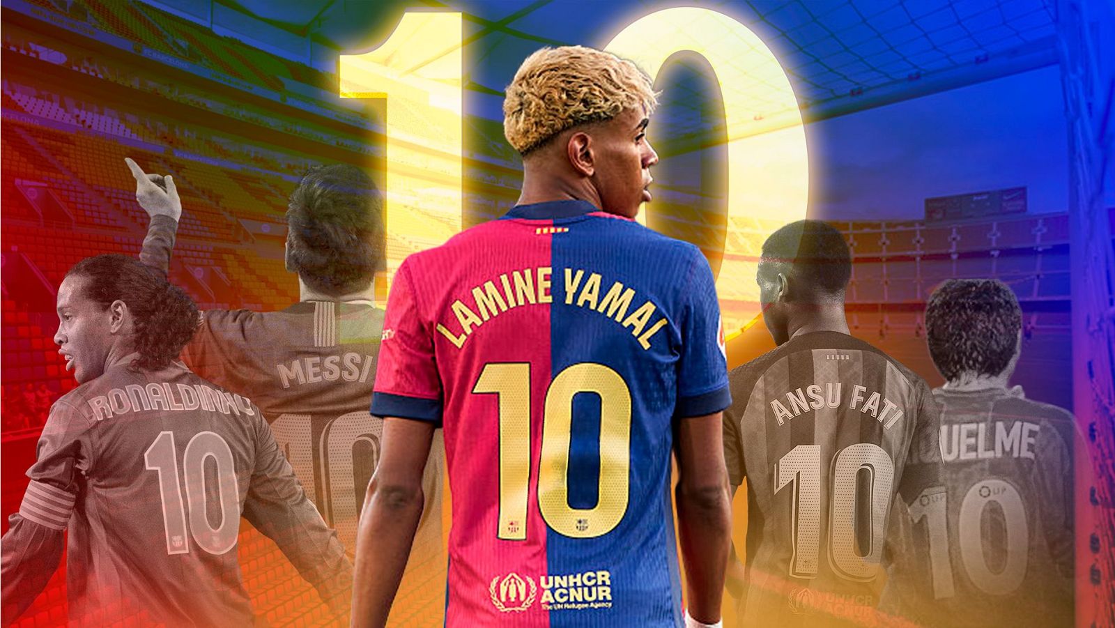 Lamine Yamal, nuevo 10: "Messi ha hecho su camino, yo el mío" | Ver