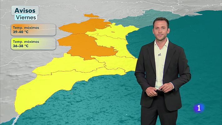 L'informatiu - Comunitat Valenciana - El tiempo en la Comunitat Valenciana - 17/07/2025