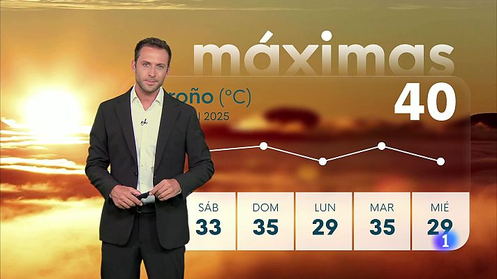 Informativo Telerioja - El tiempo en la rioja - 17-07-2025 - Ver ahora