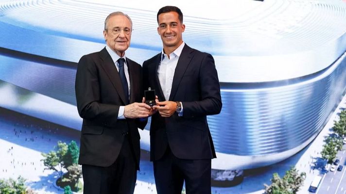 Los Deportes de La1 - Lucas Vázquez se despide oficialmente del madridismo: "Es un hasta pronto"