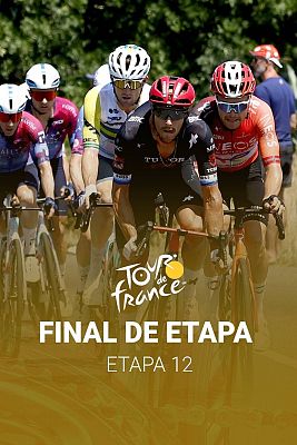 Final de la etapa 12 del Tour 2025
