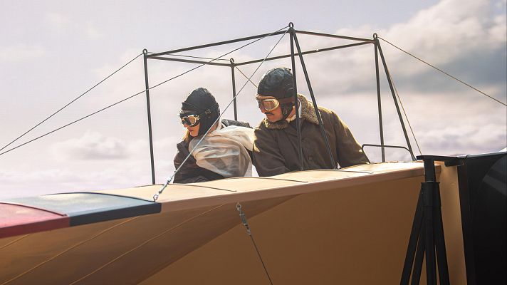La promesa - Making of: así se grabó el vuelo en avión de Enora y Manuel